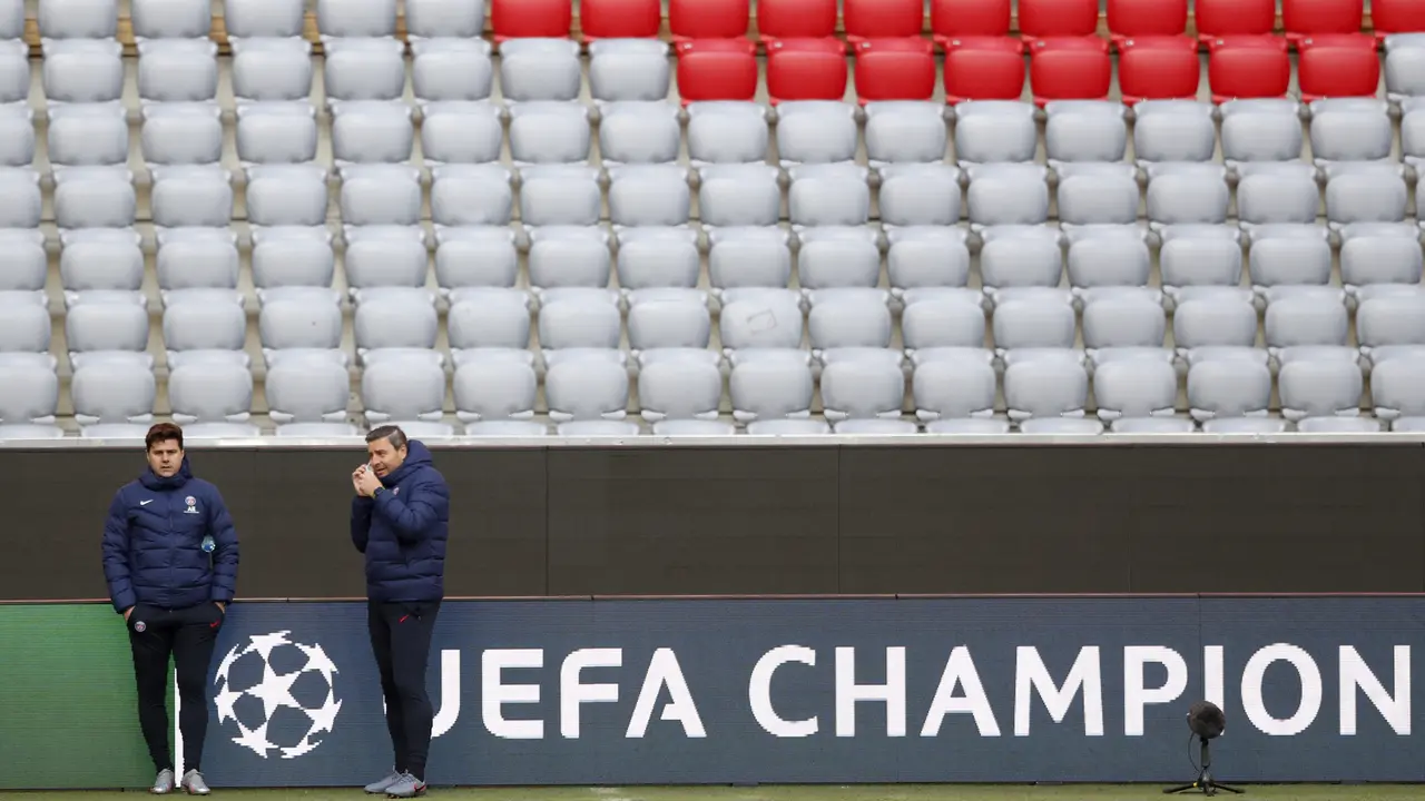 Intip Latihan Pemain PSG Jelang Hadapi Munchen di Perempat Final