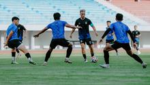 PSIM Yogyakarta menang 3-1 atas Garudayaksa FC dalam latih tanding tertutup di Stadion Mandala Krida, Selasa (16/12/2025) sore WIB. (Doc PSIM)