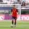 Pemain Spanyol, Pau Cubarsi, saat perempat final Piala Dunia 2026 melawan Belgia di Los Angeles Stadium, Minggu (10/7/2026). (Florencia Tan Jun/Getty Images/AFP)