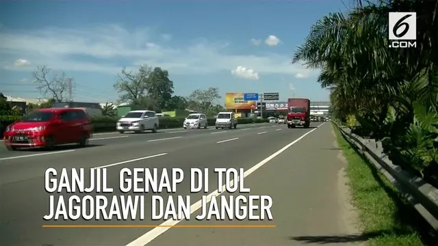 Kemenhub segera akan memberlakukan sistem ganjil genap di tol Jakarta-Tangerang dan jagorawi. Penerapan ini dilakukan menyusul suksesnya penerapan yang sama di Tol Bekasi