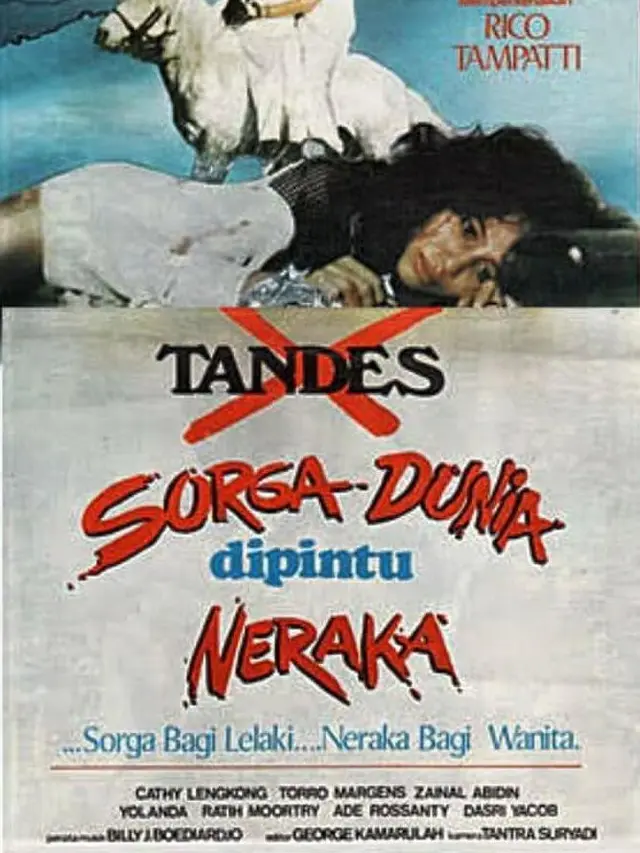 Poster film Sorga Dunia di Pintu Neraka. (Foto: Koleksi Pribadi Daniel Irawan)
