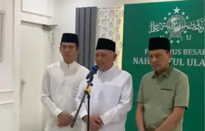 Ngantor Perdana, Gus Kikin Mulai Susun Pengurus PBNU