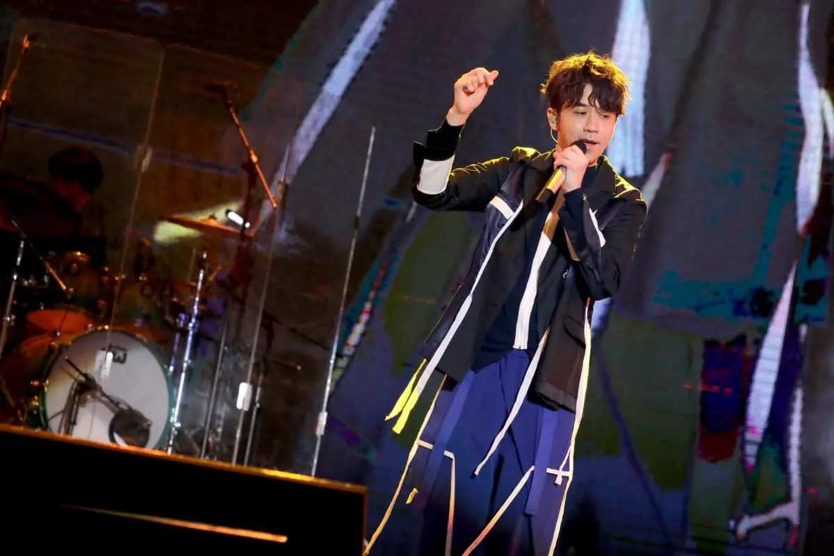 Penyanyi Michael Guang Liang alias Michael Wong. (Foto: Dok. Tim Color Asia Live)