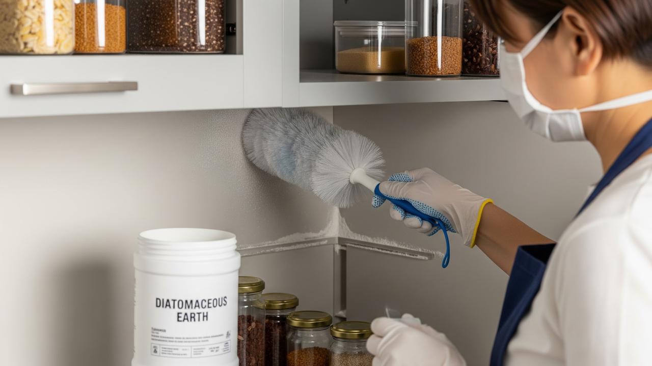 Diatomaceous Earth untuk Kecoak