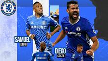 Chelsea - Samuel Eto'o, Diego Costa, Nicolas Anelka, Thiago Silva (Bola.com/Adreanus Titus)