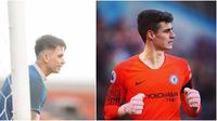 Kiper Timnas Indonesia U-22, Nadeo Argawinata yang disebut mirip dengan penjaga gawang Chelse, Kepa Arrizabalaga. Sumber: Instagram