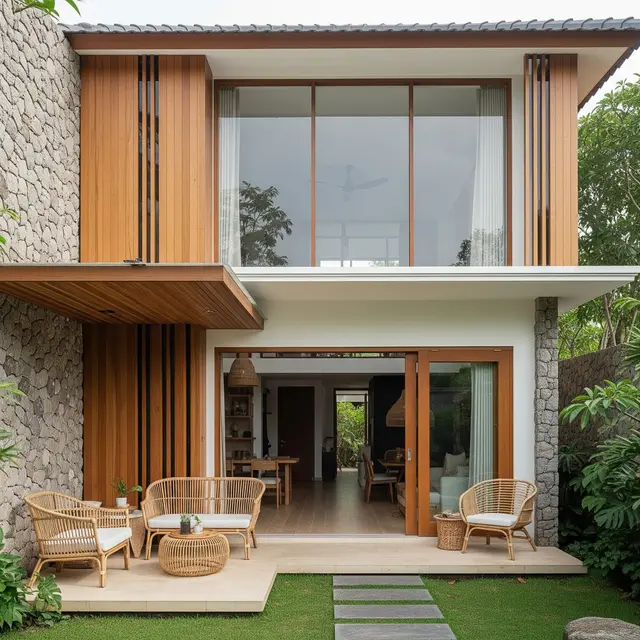 Model Rumah Sederhana Tapi Mewah Gaya Japandi