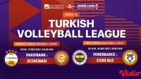 Link Live Streaming Turkish Volleyball League Matchweek 15 di Vidio, 18 Januari 2022. (Sumber : dok. vidio.com)