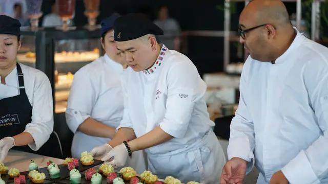 Afternoon Tea Cantik Kreasi Chef Pastry World-Class Champion di Park Hyatt Jakarta