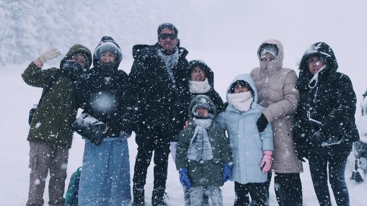 Potret Natasha Rizky dan Keluarga Asik Nikmati Salju di Jepang, Foto Bareng Desta Jadi Sorotan
