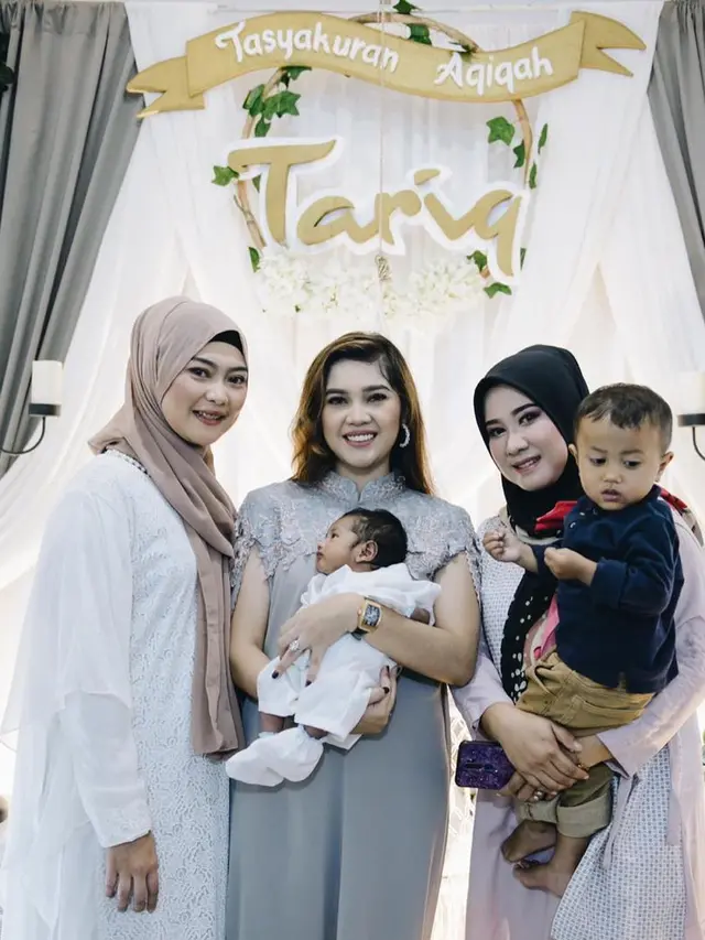 Momen Akikah Anak Pertama Raya Kitty (sumber: instagram/rayanurfitrird)