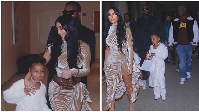 Kim Kardashian dan North West