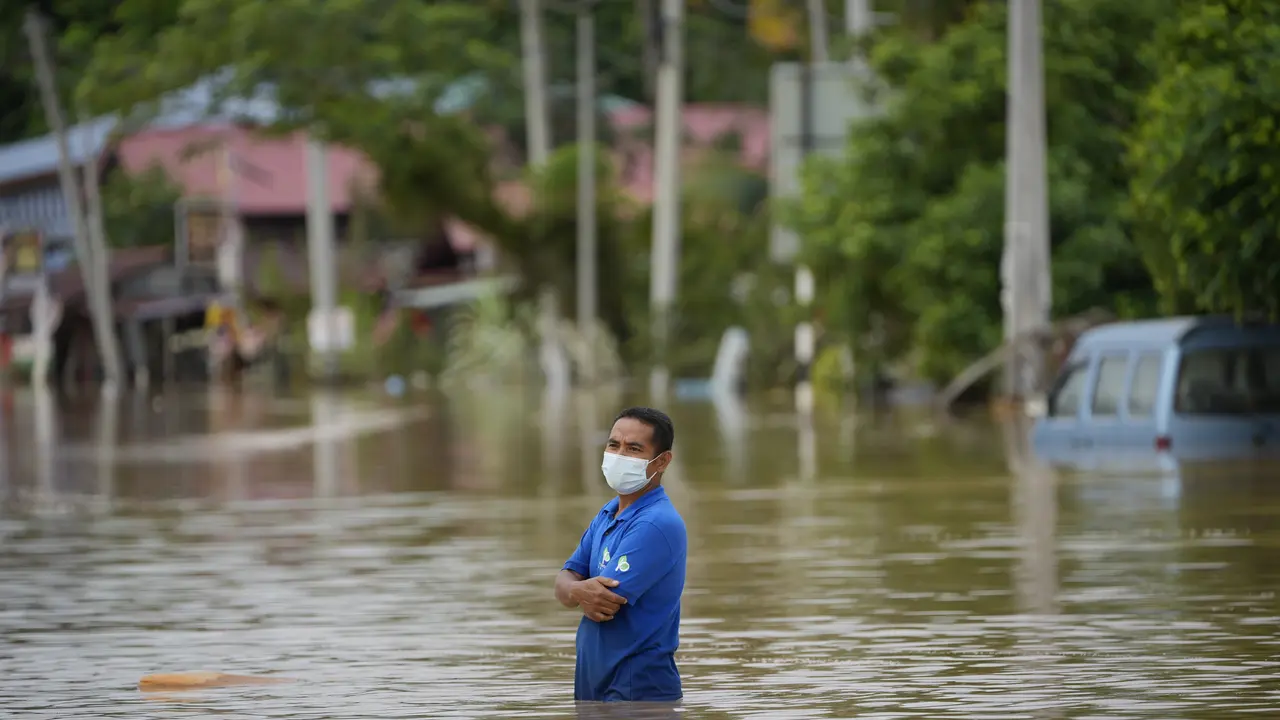 Penampakan Banjir Besar di Malaysia