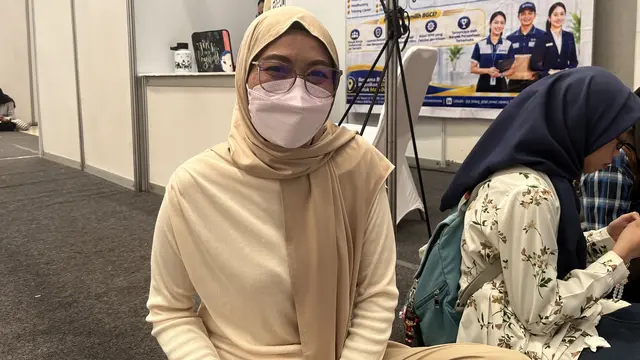 Duri Sanlina, Ibu Rumah Tangga yang berburu kerja di Job Fair