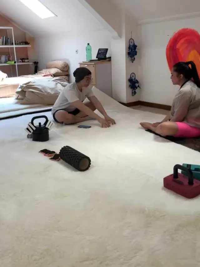 Marshanda Buat Studio Gym di Rumah