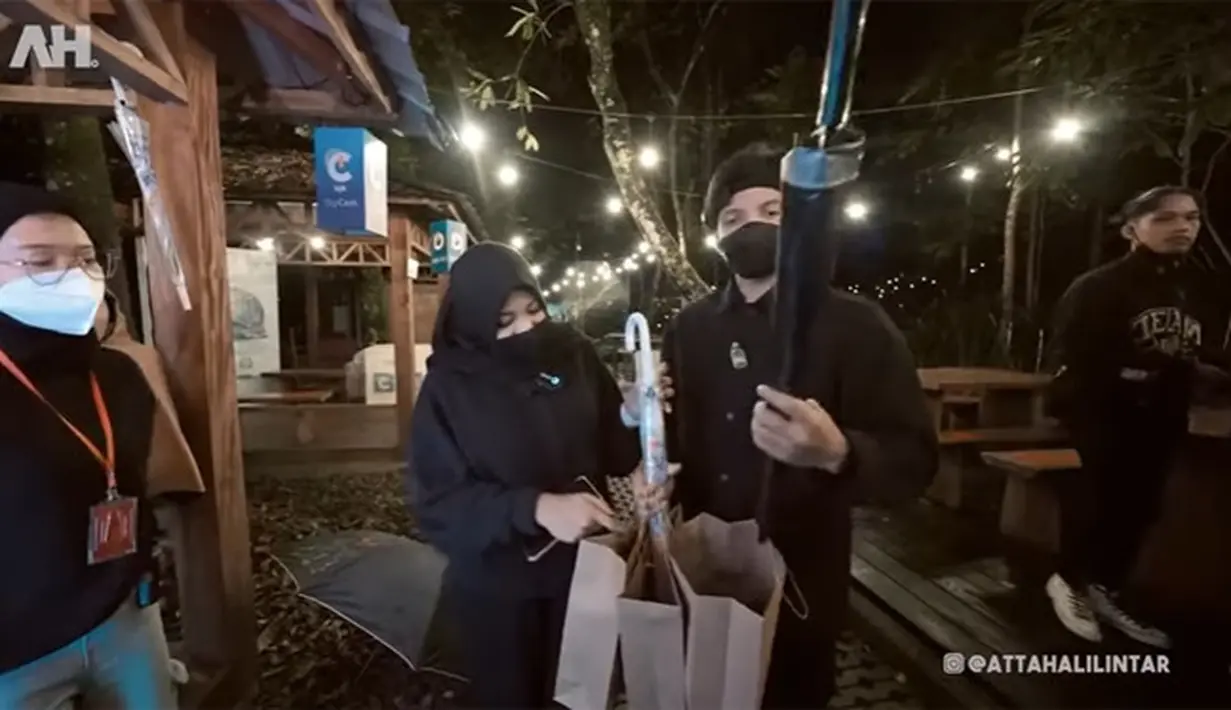 Aurel Hermansyah babymoon (Youtube/AH)