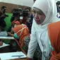 Menteri Sosial Khofifah Indar Parawansa. (Liputan6.com/Devira Prastiwi)