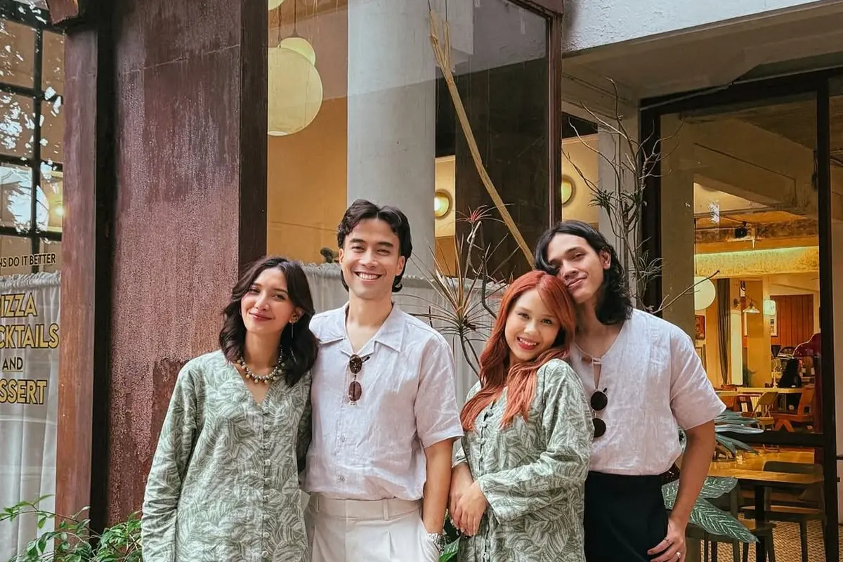 Nadin Amizah dan Faishal Tanjung dengan Vidi Aldiano dan Sheila Dara (Instagram/@vidialdiano)