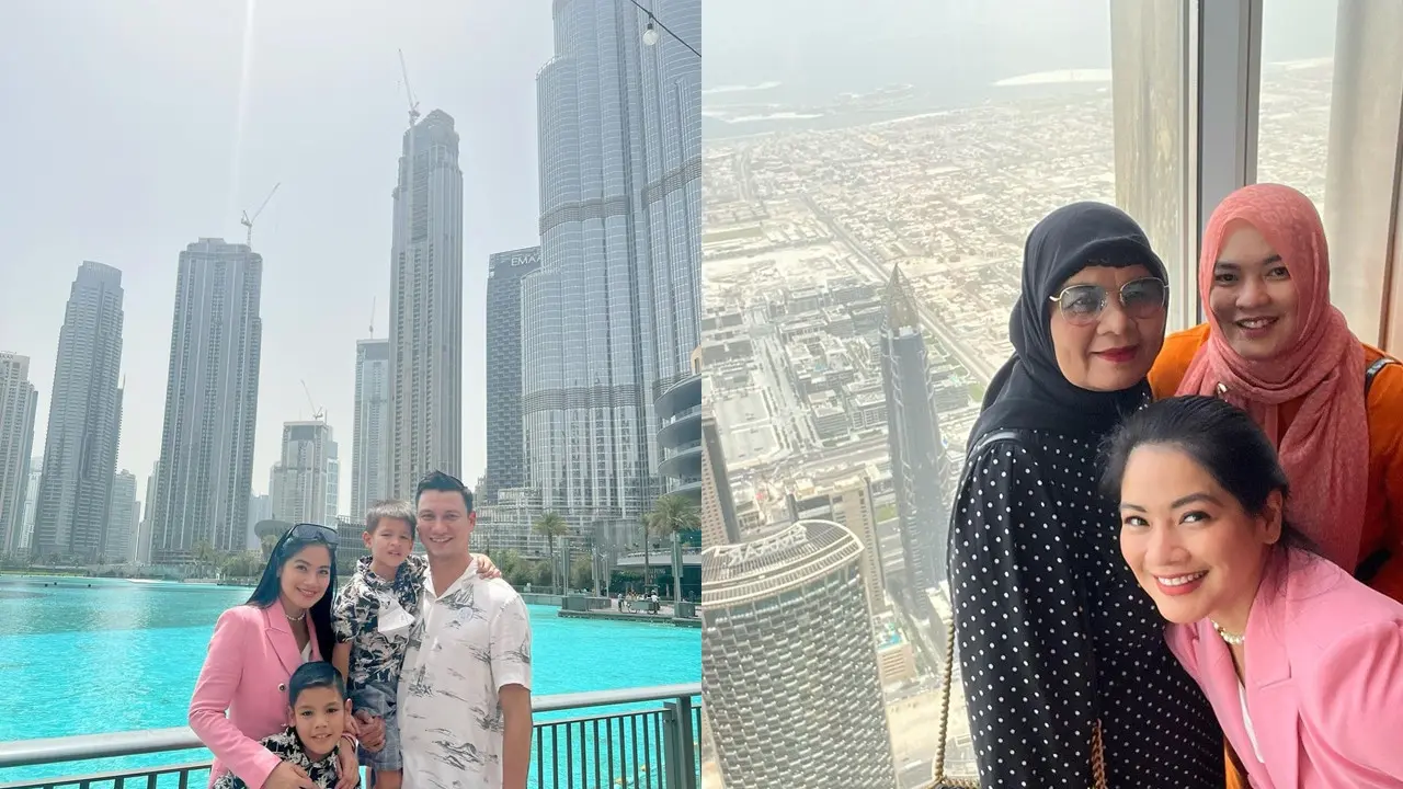 Titi Kamal Liburan Dubai