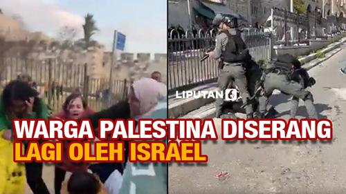VIDEO: Warga Palestina Diserang oleh Tentara Israel Saat Peringati Isra Mi'raj