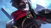 Penampakan hero Hayabusa di Mobile Legends. (FOTO / Ist ML)