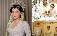 Cantik dan Gagah , 7 Momen Sakral Pernikahan Anggika Bolsterli dan Omar Bertema Jawa, Mahar Emas Batangan dan Uang Swiss