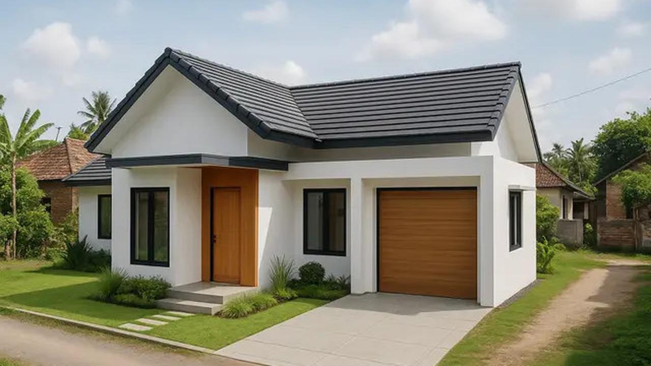 7 Ide Rumah Minimalis Letter L di Kampung
