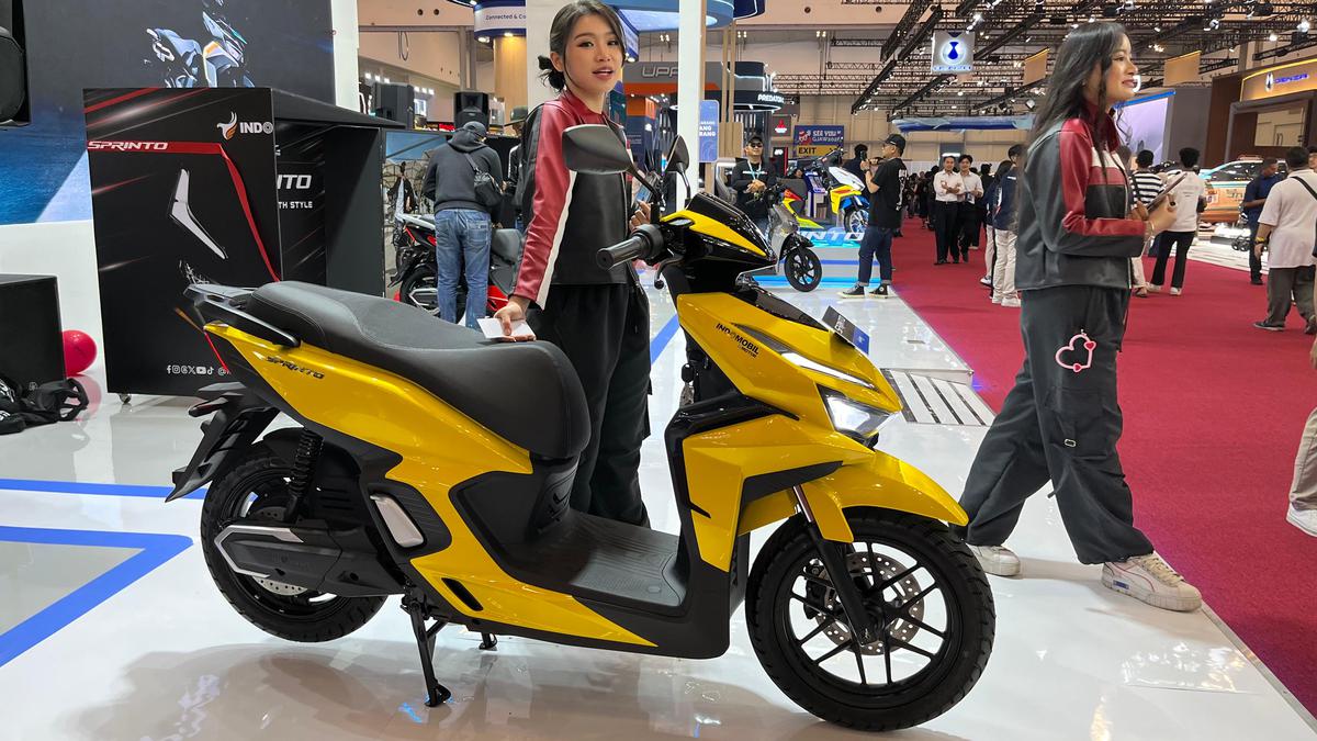 Sekilas Mirip Vario, Motor Listrik eMotor Sprinto Cuma Rp 25 Jutaan