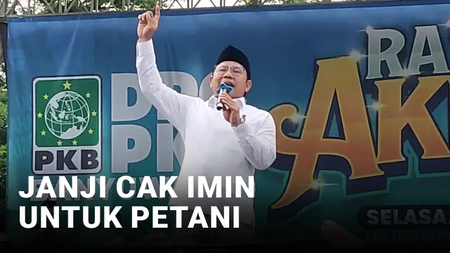 VIDEO: Cak Imin Janjikan Pupuk Bersubsidi