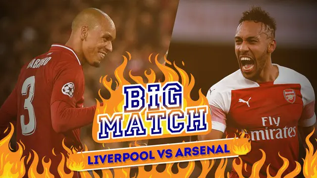 VIDEO: Liverpool Vs Arsenal, Big Match Akhir Tahun