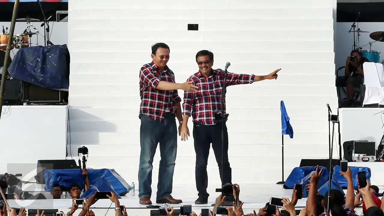 Ahok - Djarot unggul di TPS Sylviana Murni pada Pilkada DKI 2017