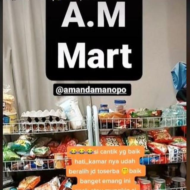 Hobi Ngemil, Amanda Manopo Punya Mini Market di Lokasi Syuting