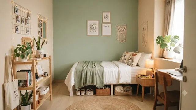 Inspirasi Interior Kamar Kos (AI Generated)