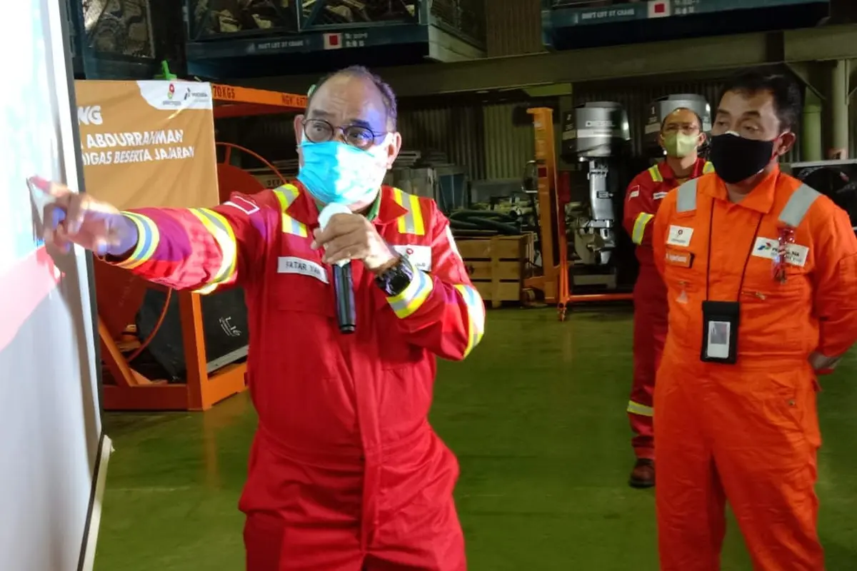 Waka SKK Migas Tinjau Kesiapan Penerapan Sistem Shore Base Terintegrasi di PHM