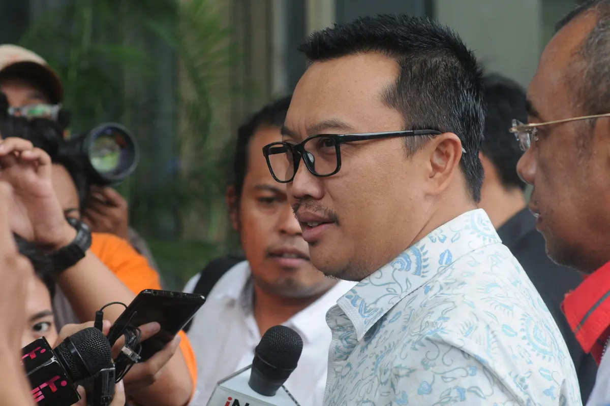 Menpora Imam Nahrawi, diwawancara wartawan. (Merdeka.com/Dwi Narwoko)