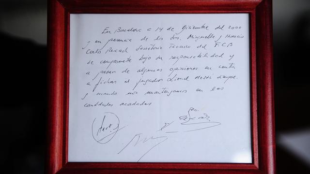 Kontrak Informal Lionel Messi dan Carlos Rexach