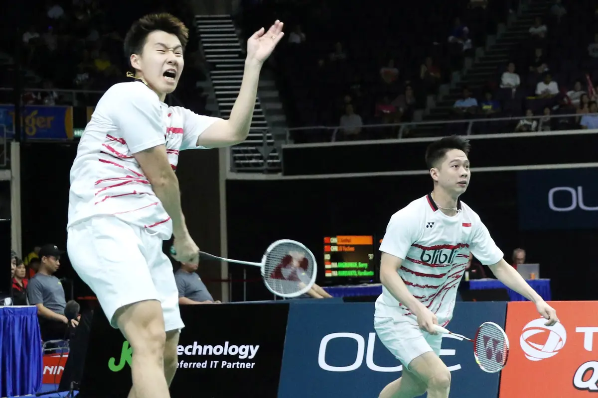 Kevin Sanjaya Sukamuljo/Marcus Fernaldi Gideon, Kejuaraan Asia 2017