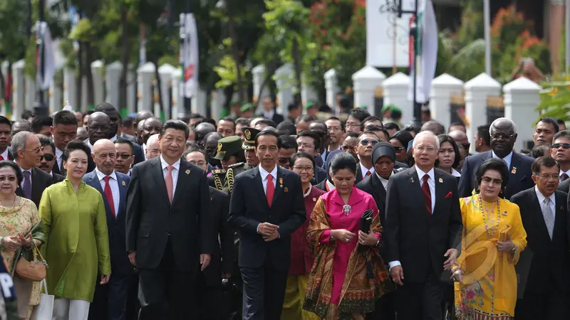 Saat Para Delegasi Asia Afrika Lakukan Historical Walk