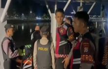 Patko Samapta Polresta Banjarmasin Kawal Intensif Pencarian Korban Tenggelam di Jembatan Dewi