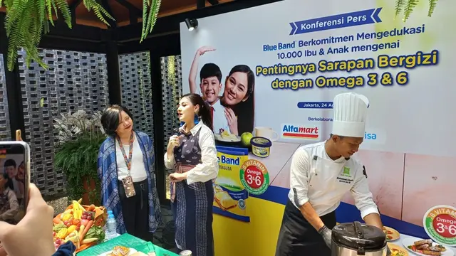 Dukung Tumbuh Kembang Anak Indonesia, Blue Band Gelar Kampanye Edukasi Pentingnya Sarapan Bergizi dengan Omega 3 dan 6