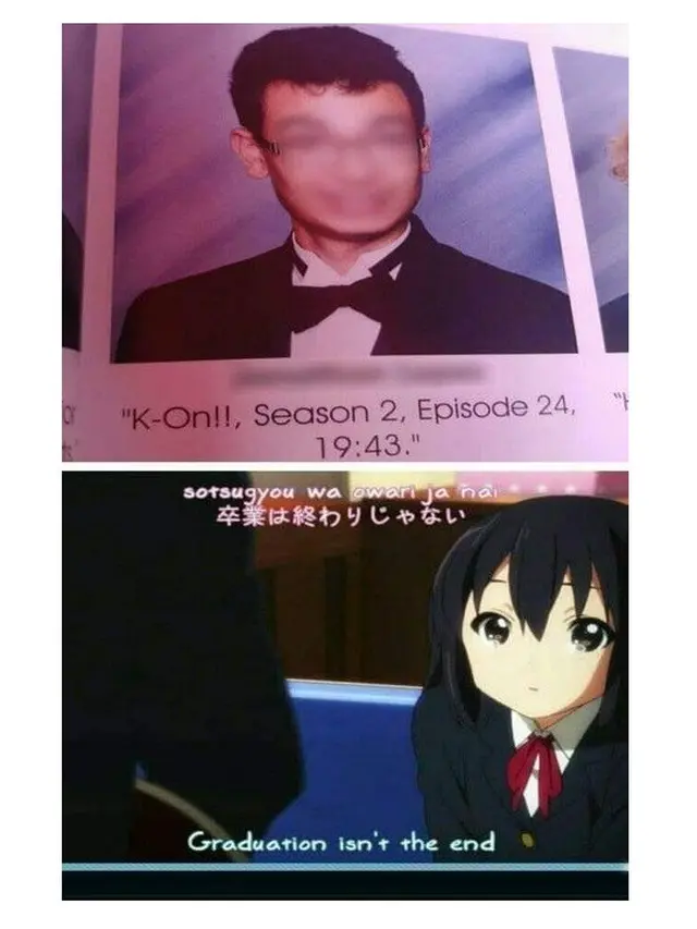 6 Quotes Buku Tahunan Libatkan Anime Ini Kocak, Wibu Banget