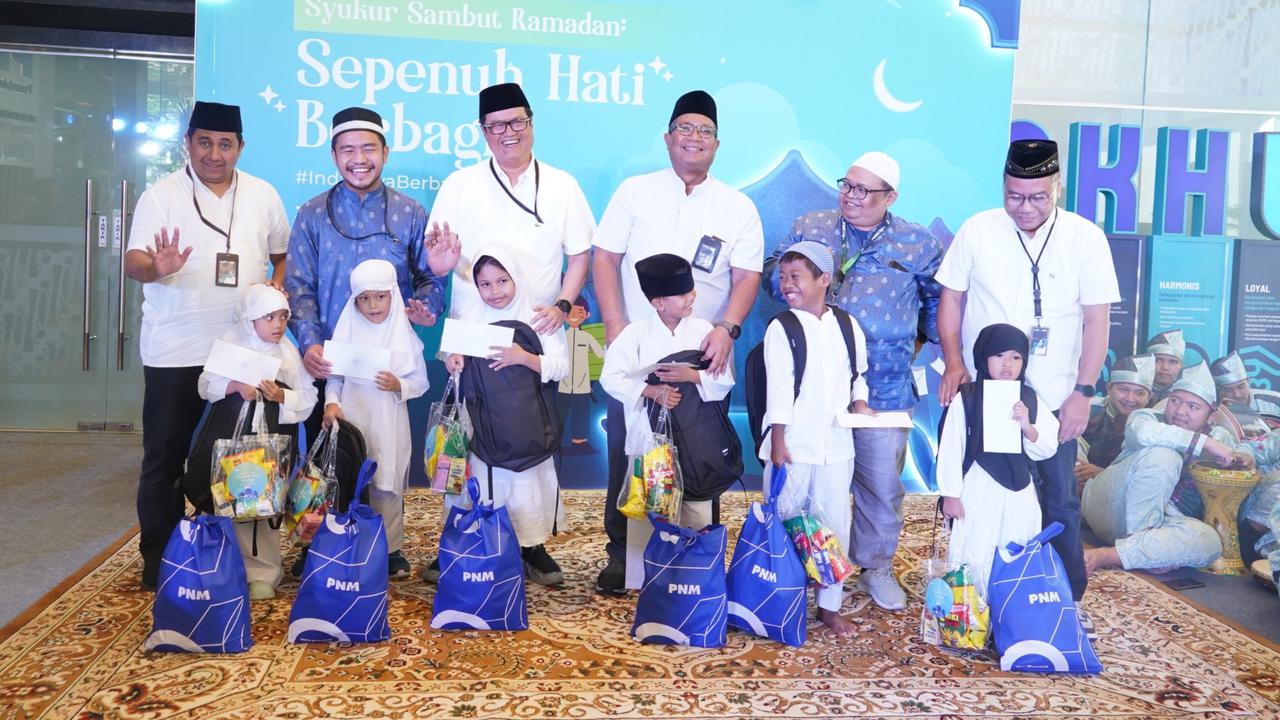 Sambut Ramadan, PNM Gelar Silaturahmi dan Berbagi Kebahagiaan Bersama Anak Yatim