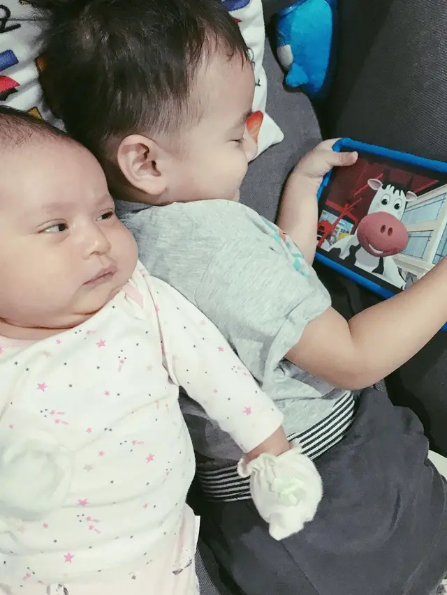 5 Potret Lucu Anak Donny Michael dan Aryani Fitriana, Pemain Sinetron Istri Kedua