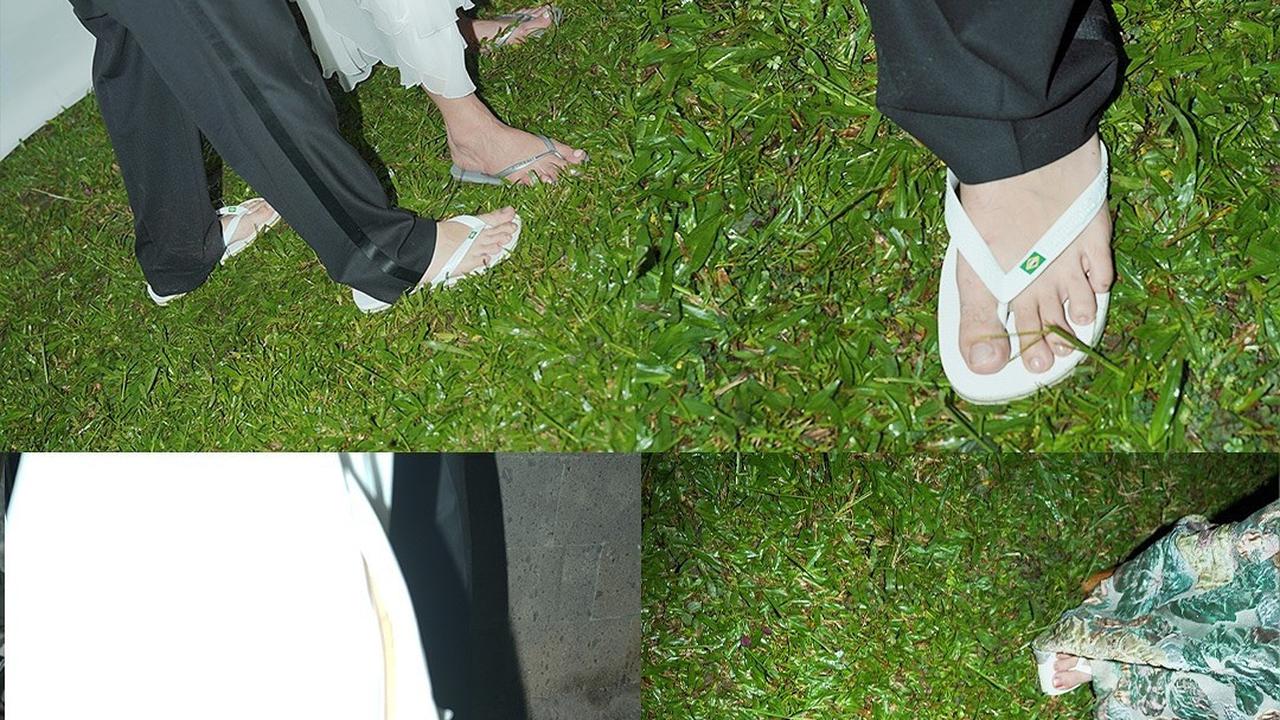 Terungkap, Luna Maya dan Maxime Bouttier Ternyata Cuma Pakai Sandal Jepit di Resepsi Pernikahannya
