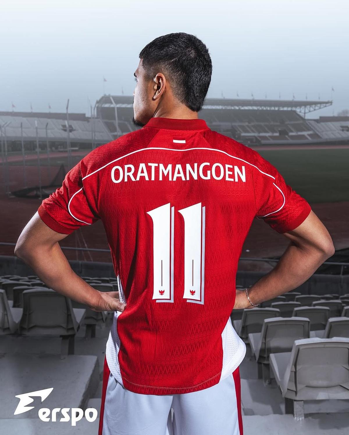 Erspo luncurkan jersey baru Timnas Indonesia