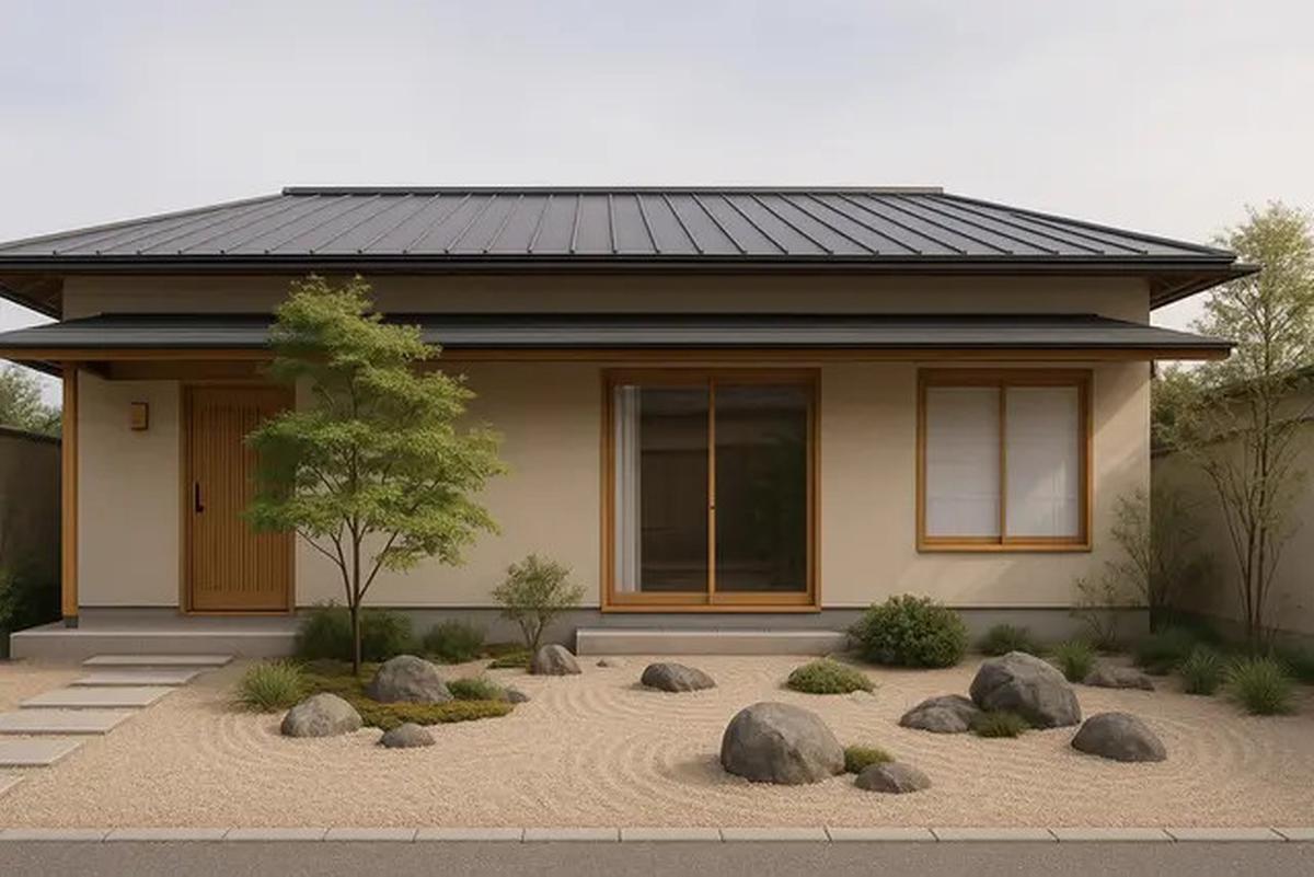 7 Desain Rumah Minimalis Gaya Jepang Modern 1 Lantai 2025, Simpel dan Menenangkan