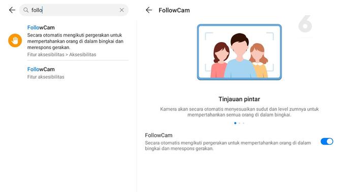 FollowCam di MatePad (Liputan6.com/ Agustin Setyo W)