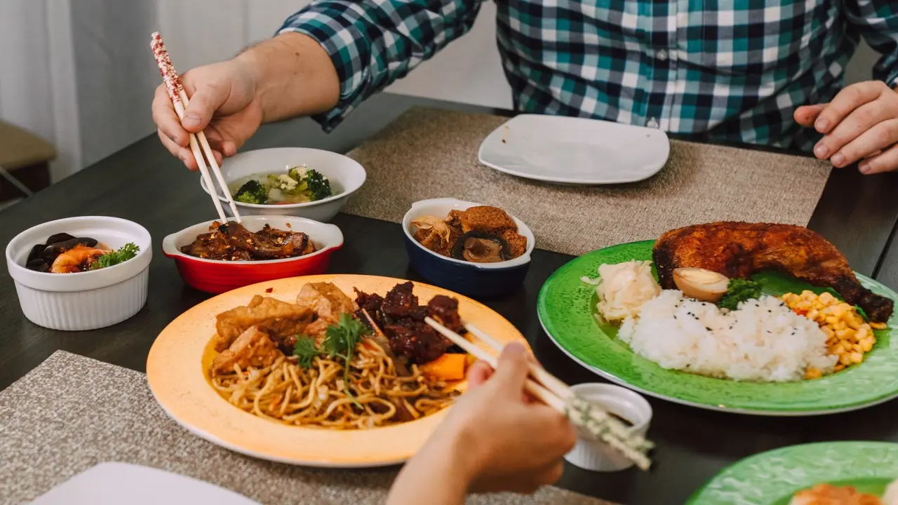 Ilustrasi makan
