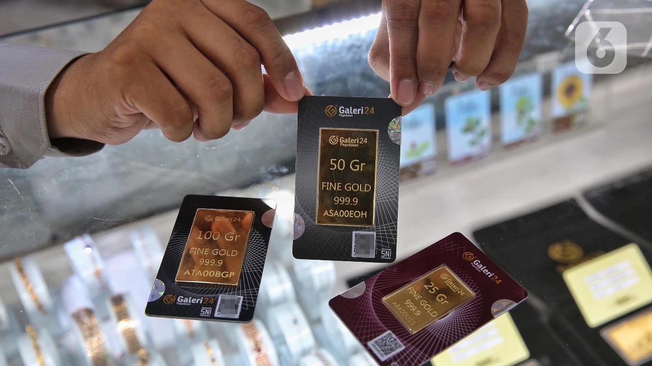 Harga Emas di Pegadaian Dijual Lebih Murah Hari Ini, Ada yang Rp1.487.000