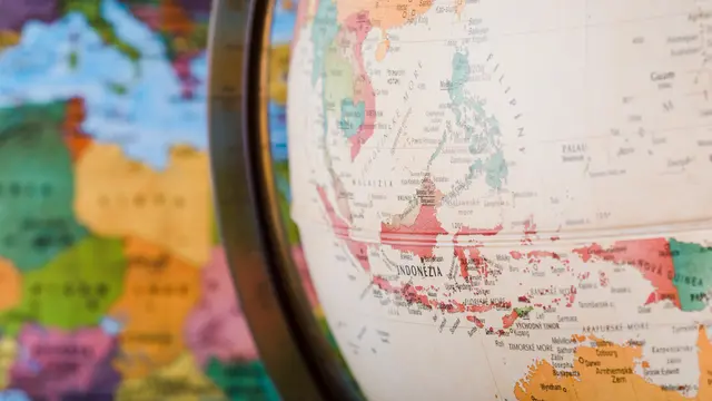 Ilustrasi benua asia